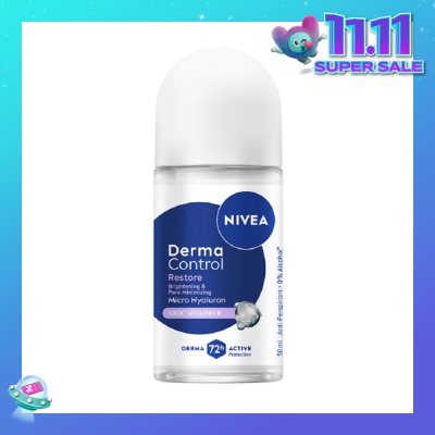 NIVEA Female Deodorant Derma Control Restore Roll On 50ml