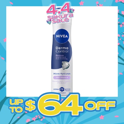 NIVEA - Female Deodorant Derma Control Restore Spray 150ml