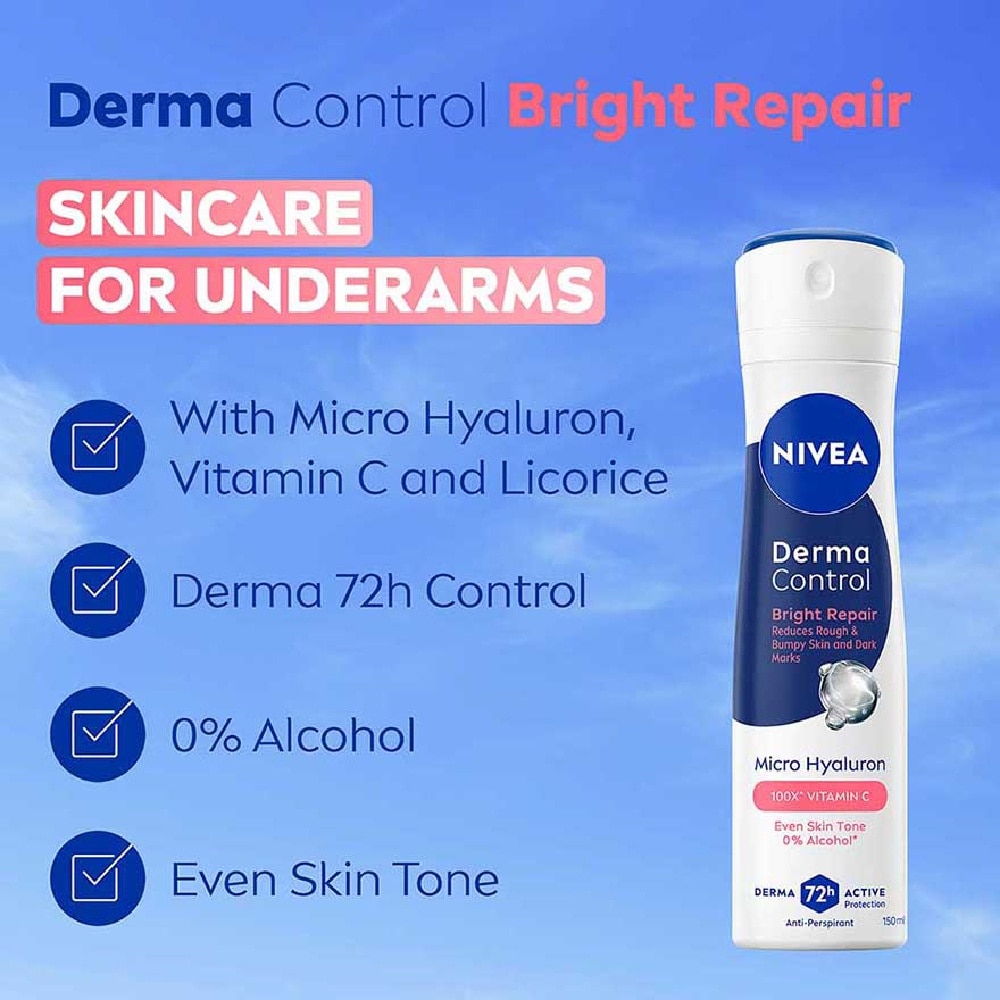 Female Deodorant Derma Control Bright Repair Spray 150ml