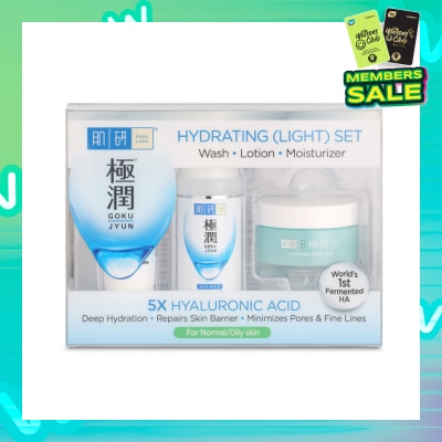 HADA LABO Hydrating Light 123 Trial Set Suitable For Normal To Oily Skin 1s