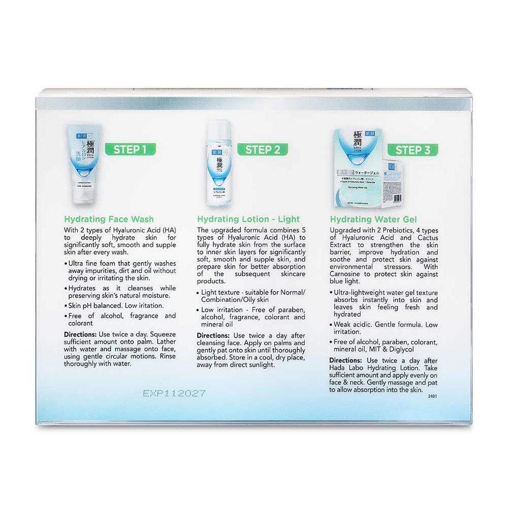 Hydrating Light 123 Trial Set Suitable For Normal To Oily Skin 1s