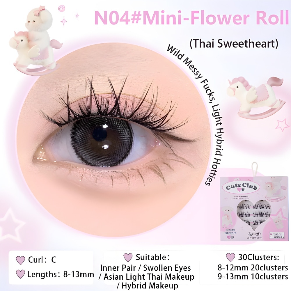 I Am Super Beauty Glue-Free False Eyelash N04 30s