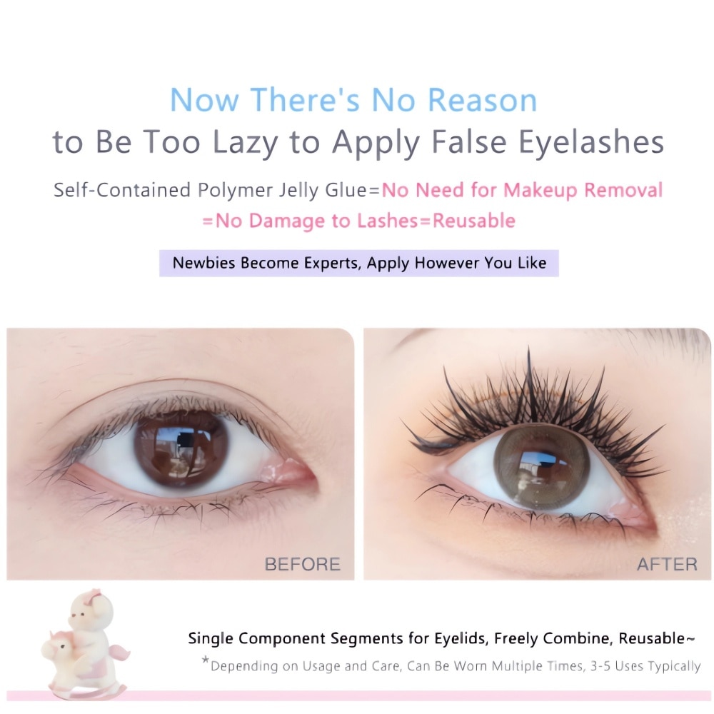 I Am Super Beauty Glue-Free False Eyelash N04 30s