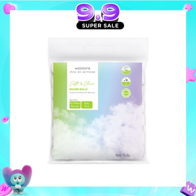 WATSONS - X-Flower Soft & Clean Round Cotton Balls 100s image