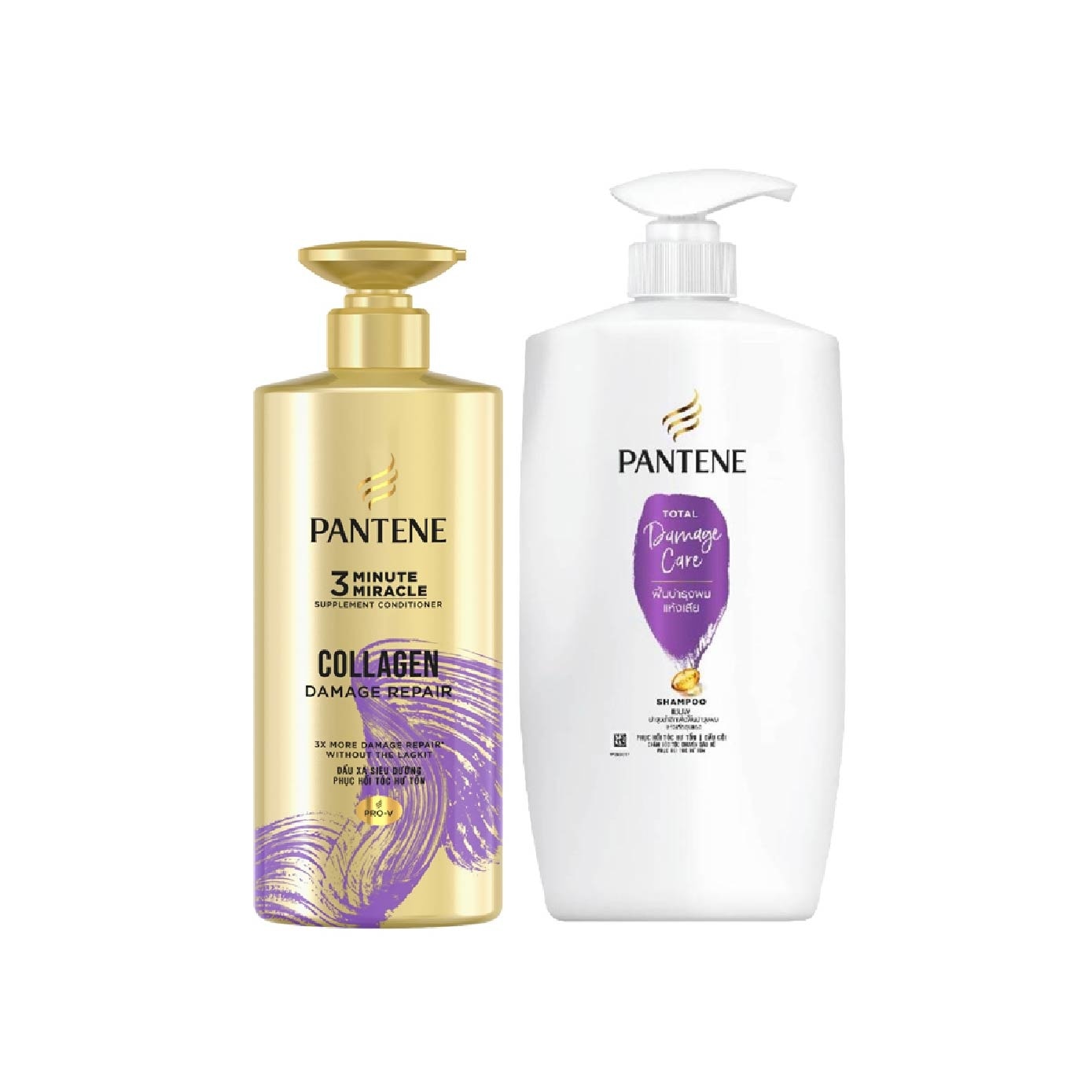 Strength & Shine Repair Shampoo & Conditioner Bundle Set 1s
