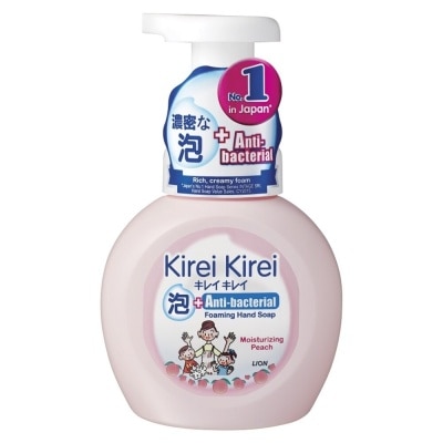 KIREI KIREI Anti-Bacterial Foaming Hand Soap Moisturizing Peach 250ml