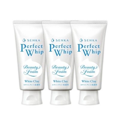 SENKA Perfect Whip White Clay Facial Cleanser Bundle Set 1s
