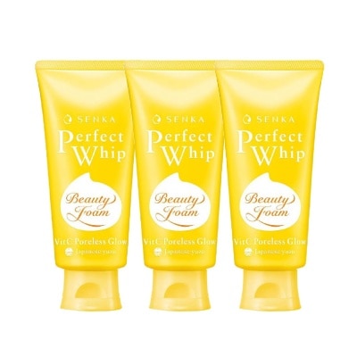 SENKA Perfect Whip Vitamin-C Poreless Glow Bundle Set 1s