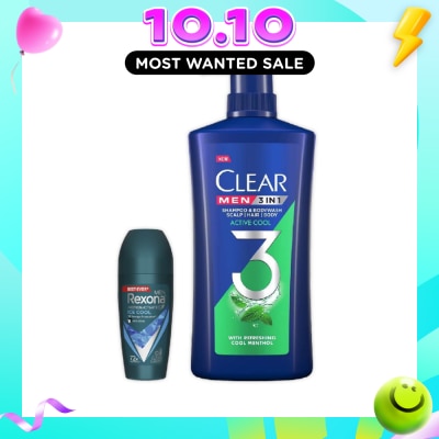CLEAR Men’s Active Cool Refresh Bundle Set 1s image
