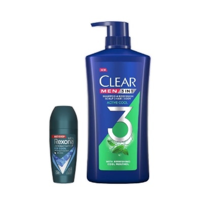CLEAR Men’s Active Cool Refresh Bundle Set 1s