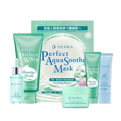 SENKA Acne Soothe & Repair Bundle Set 1s