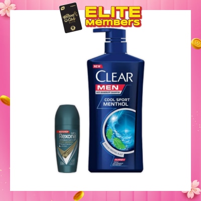 CLEAR Men’s Cooling Sport Care Bundle Set 1s