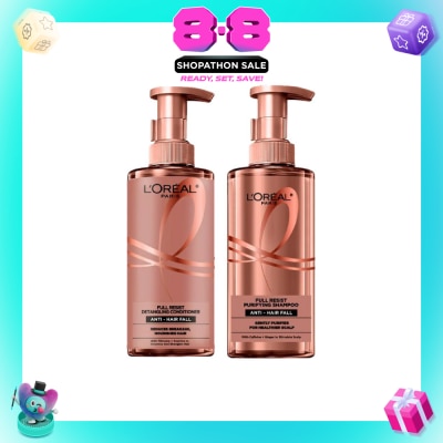 L'OREAL PARIS ELSEVE - Full Resist Anti Hair Fall Shampoo + Conditioner Bundle Set 1s