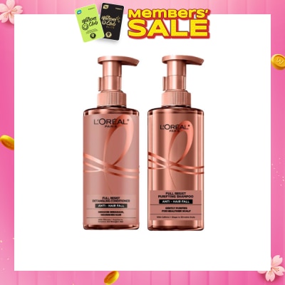 L'OREAL PARIS ELSEVE Full Resist Anti Hair Fall Shampoo + Conditioner Bundle Set 1s