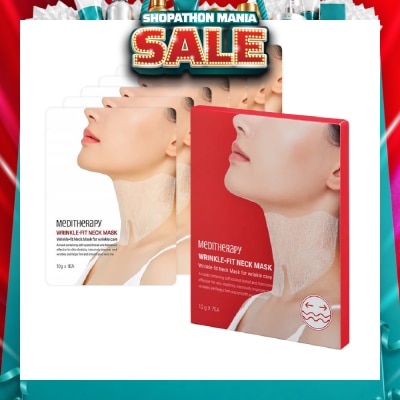MEDITHERAPY - Wrinkle-Fit Neck Mask 10g x 7s