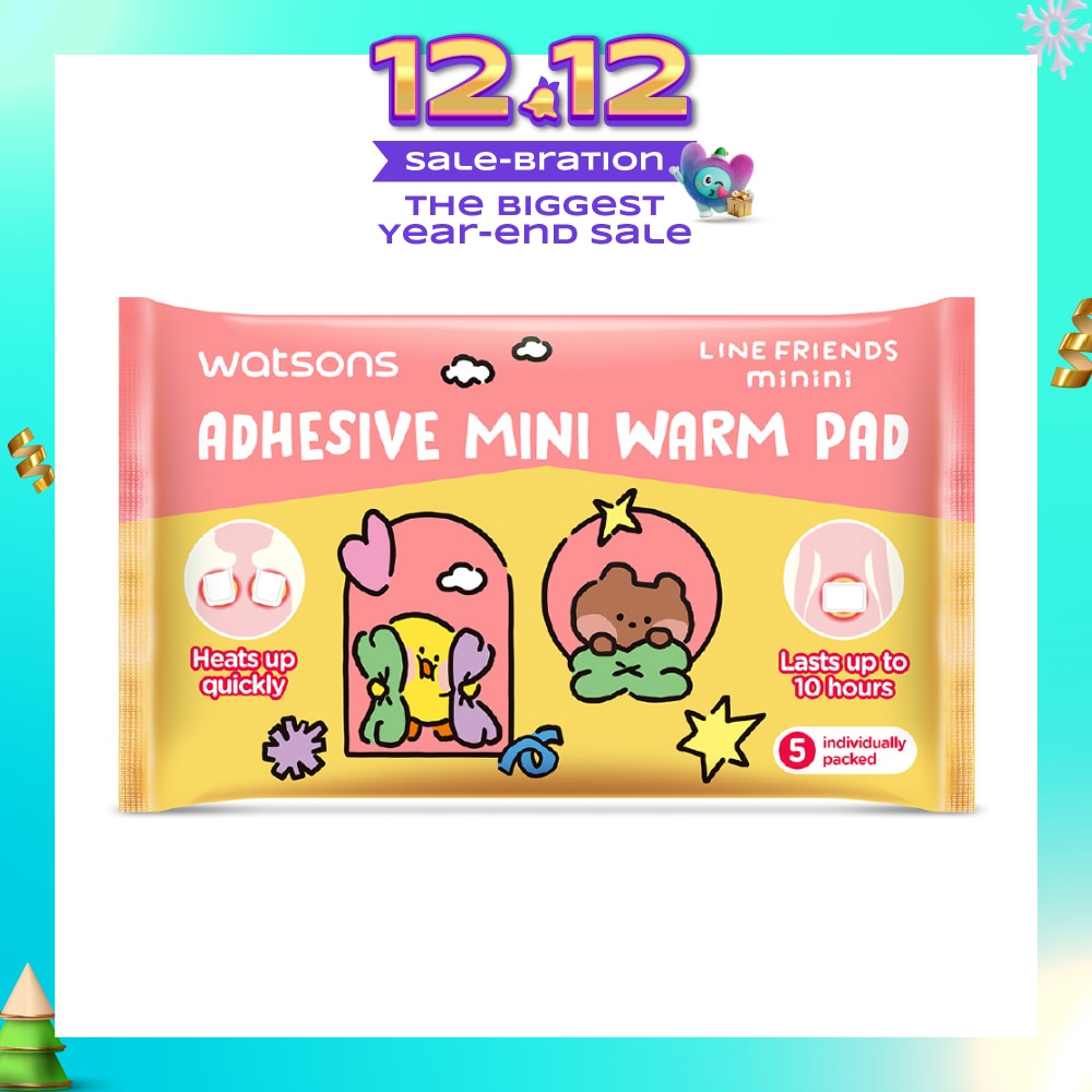 Line Friends Minini Adhesive Mini Warm Pad 5s
