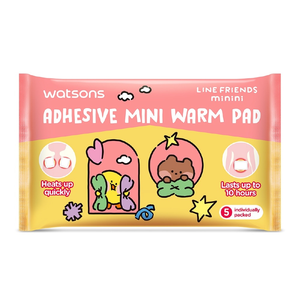 Line Friends Minini Adhesive Mini Warm Pad 5s