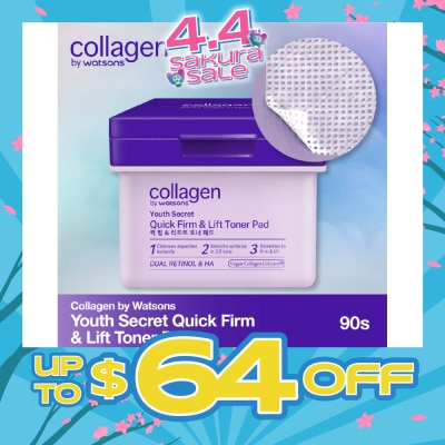 COLLAGEN BY WATSONS - Youth Secret Quick Firm & Lift Toner Pads 90s