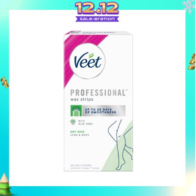 VEET Hair Removal Wax Strips Dry Skin 20s