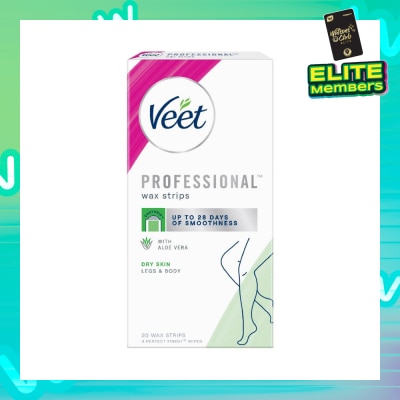 VEET Hair Removal Wax Strips Dry Skin 20s