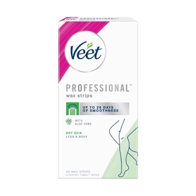 VEET Hair Removal Wax Strips Dry Skin 20s