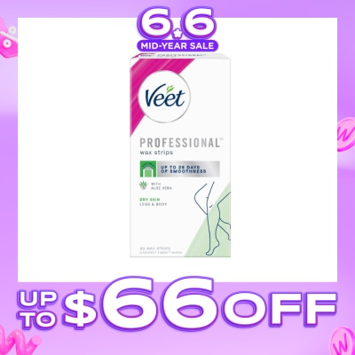 VEET - Hair Removal Wax Strips Dry Skin 20s