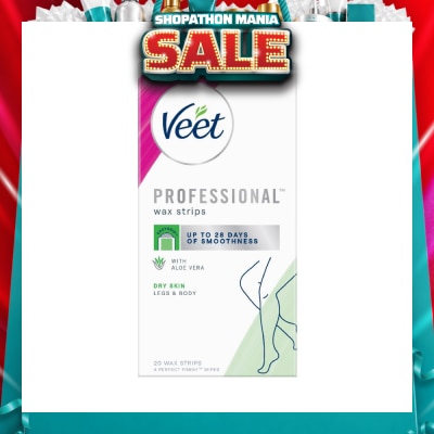 VEET - Hair Removal Wax Strips Dry Skin 20s