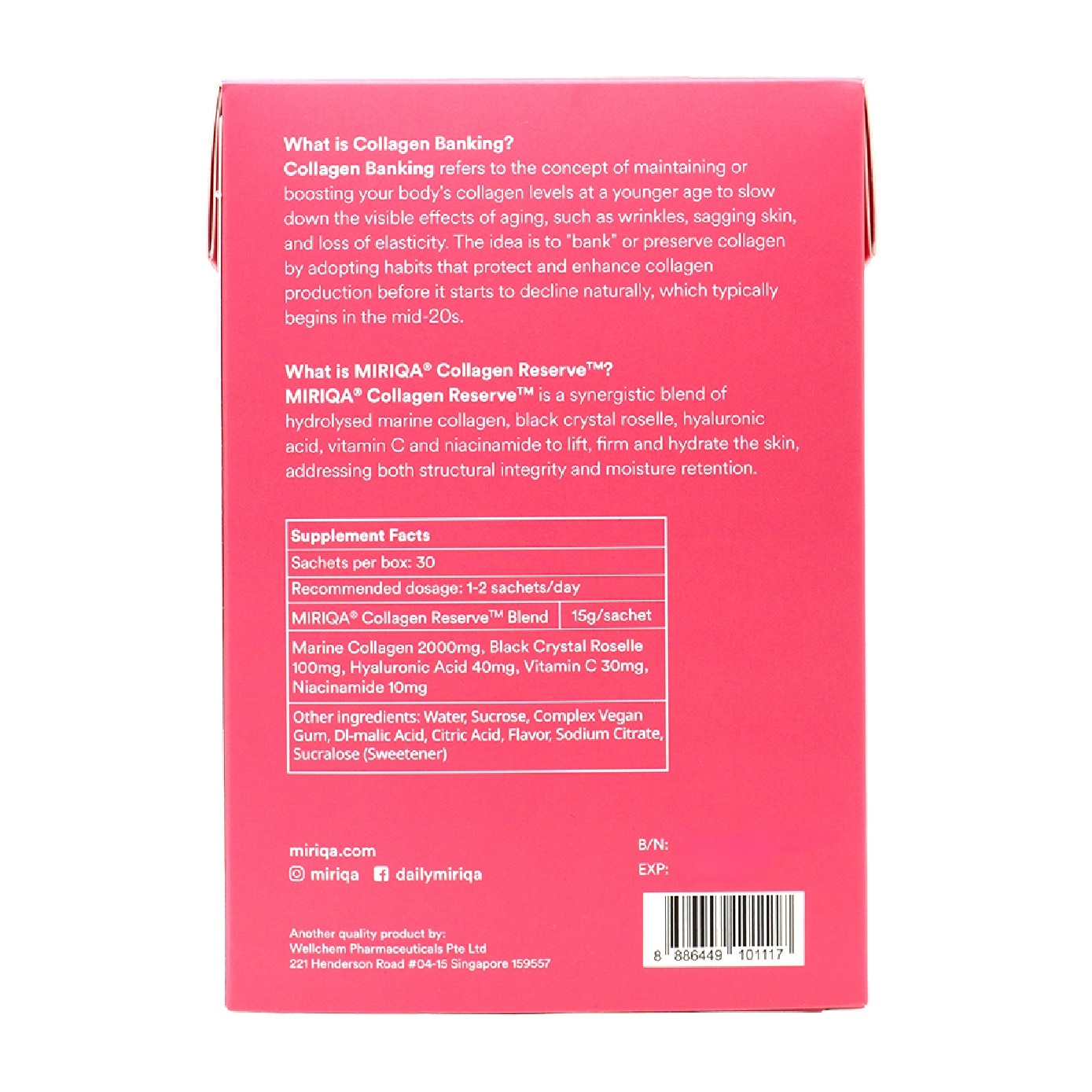 Collagen Reserve™ Jelly Sachet 30s image