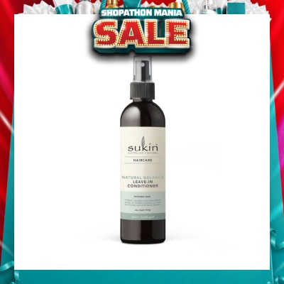 SUKIN - Natural Balance Leave-In Conditioner (Hydrates, Gently Detangles And Tames Frizzy Hair) 250ml