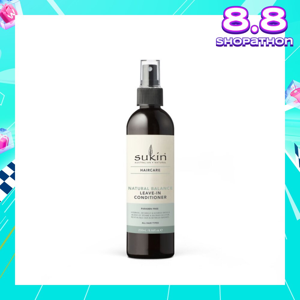 Natural Balance Leave-In Conditioner (Hydrates, Gently Detangles And Tames Frizzy Hair) 250ml<BR>