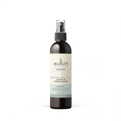 SUKIN Natural Balance Leave-In Conditioner (Hydrates, Gently Detangles And Tames Frizzy Hair) 250ml