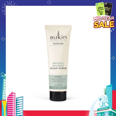 SUKIN Natural Balance Scalp Scrub 200ml