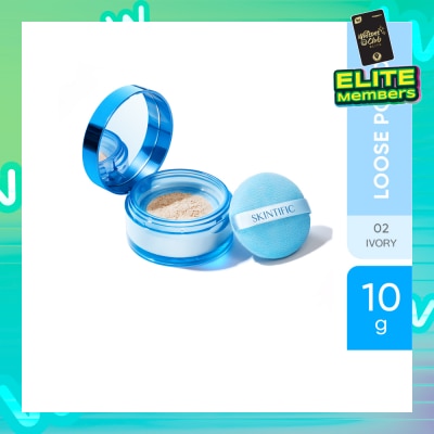 SKINTIFIC Invisiblur All Day Loose Powder 02 Ivory 10g