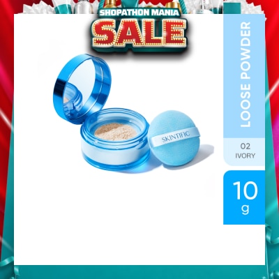 SKINTIFIC - Invisiblur All Day Loose Powder 02 Ivory 10g