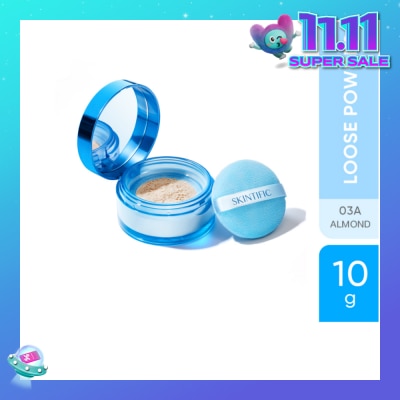 SKINTIFIC Invisiblur All Day Loose Powder 03A Almond 10g