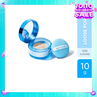 SKINTIFIC Invisiblur All Day Loose Powder 03A Almond 10g
