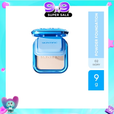 SKINTIFIC - Ultra Cover Powder Foundation 02 Ivory 9g image