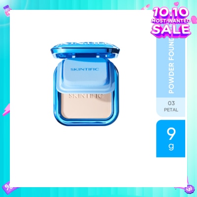 SKINTIFIC Ultra Cover Powder Foundation 03 Petal 9g