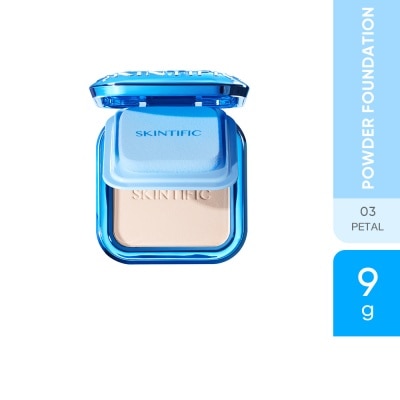 SKINTIFIC Ultra Cover Powder Foundation 03 Petal 9g