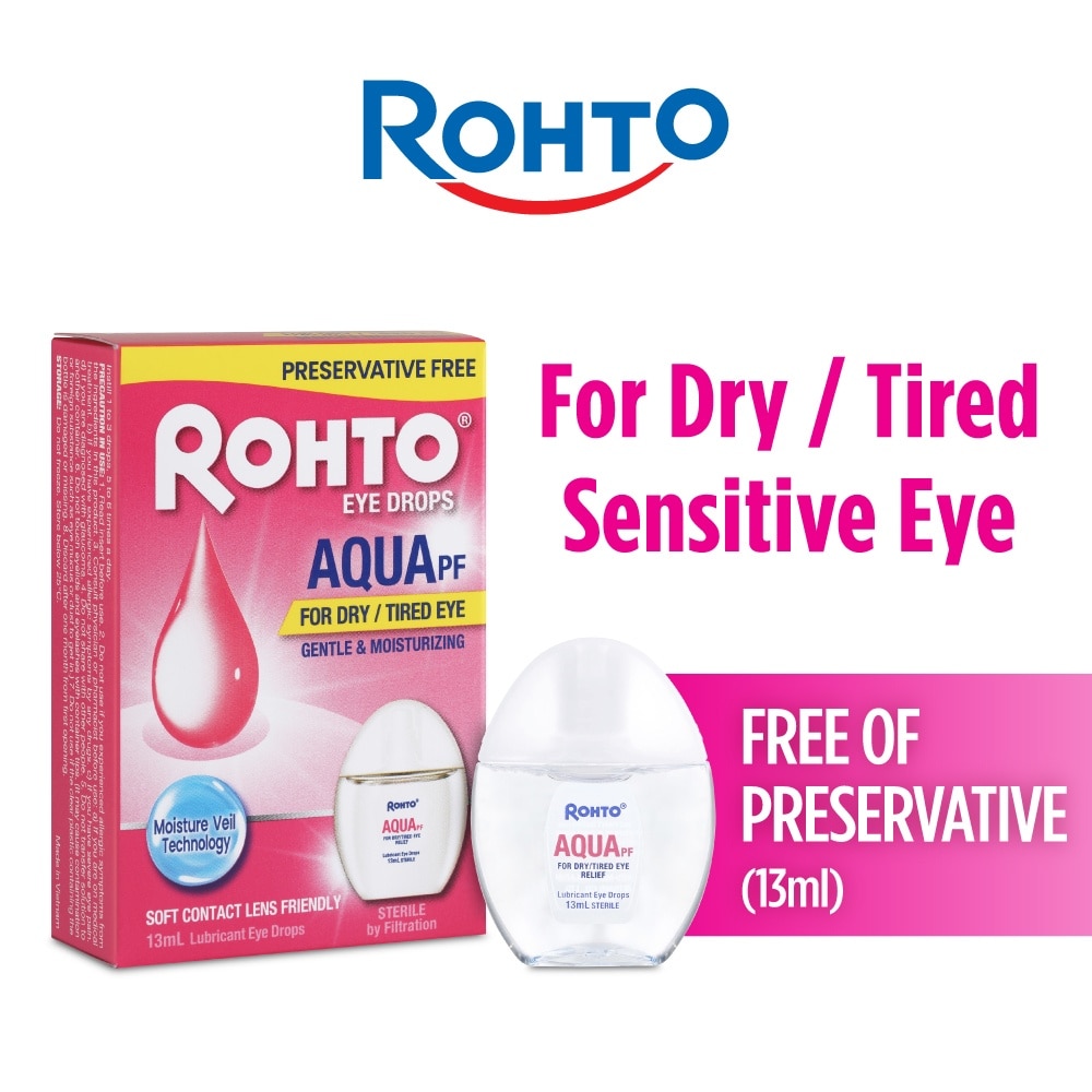 Eye Drops Preservatives-Free Aqua 13ml