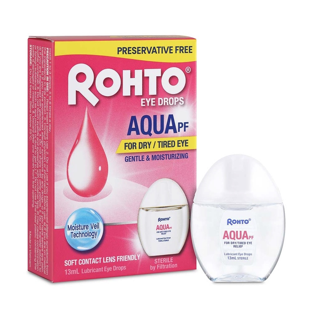 Eye Drops Preservatives-Free Aqua 13ml