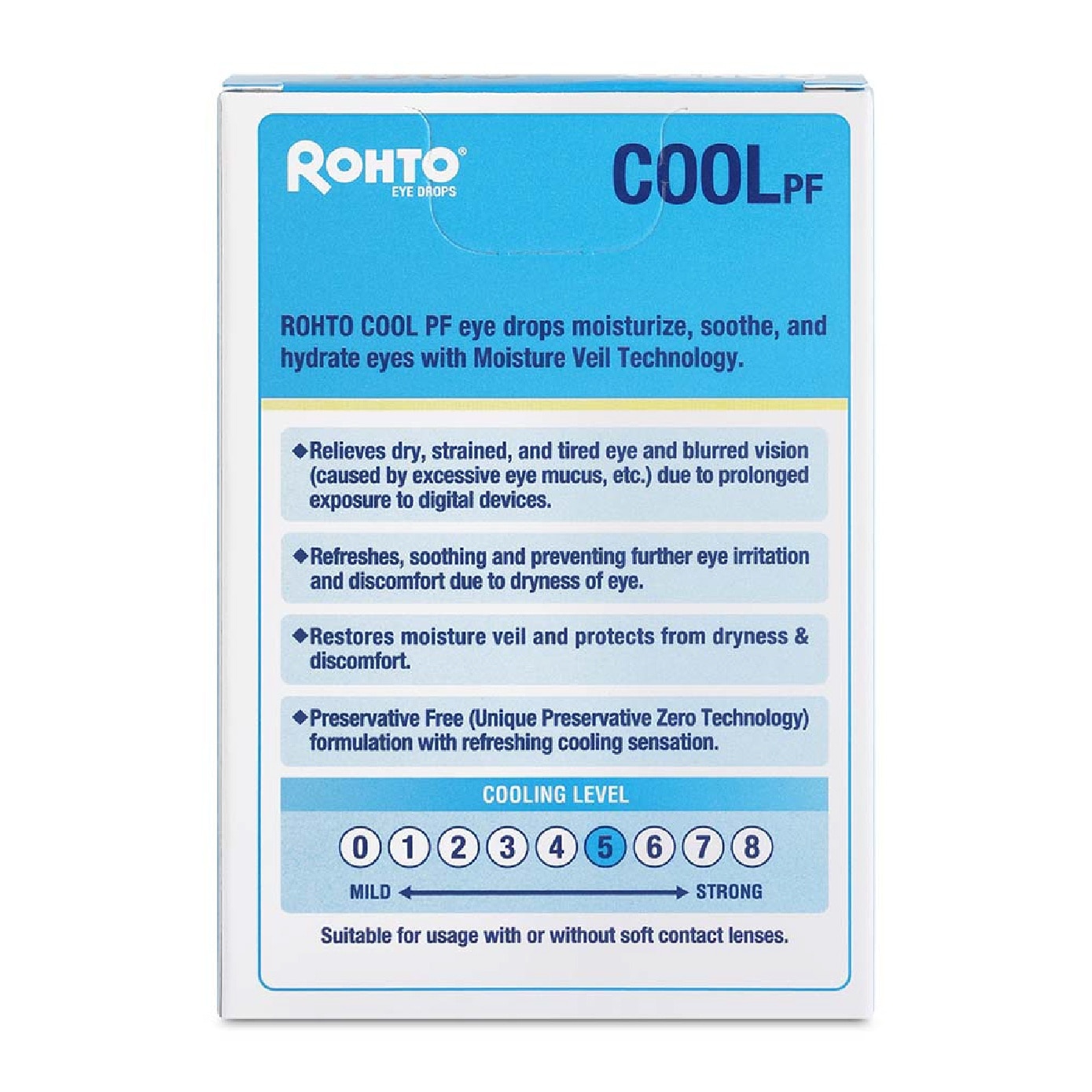 Eye Drops Preservatives-Free Cool 13ml