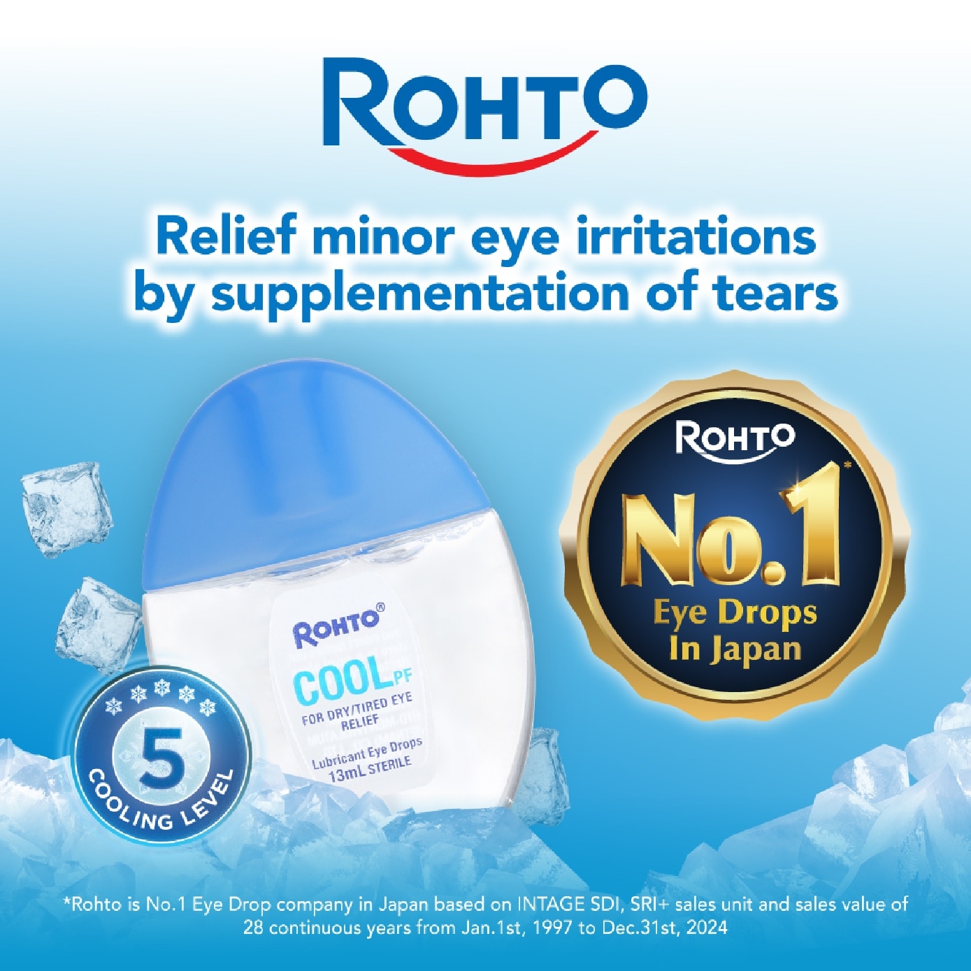 Eye Drops Preservatives-Free Cool 13ml