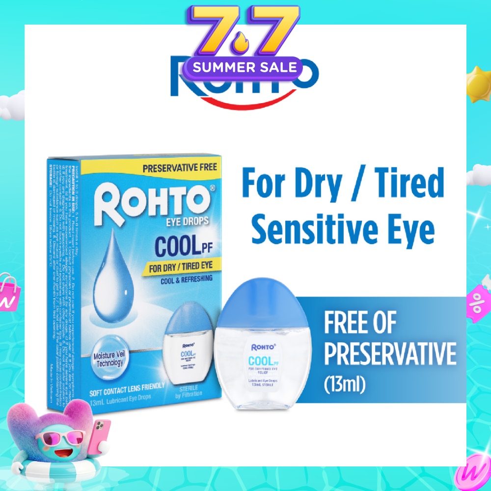 Eye Drops Preservatives-Free Cool 13ml