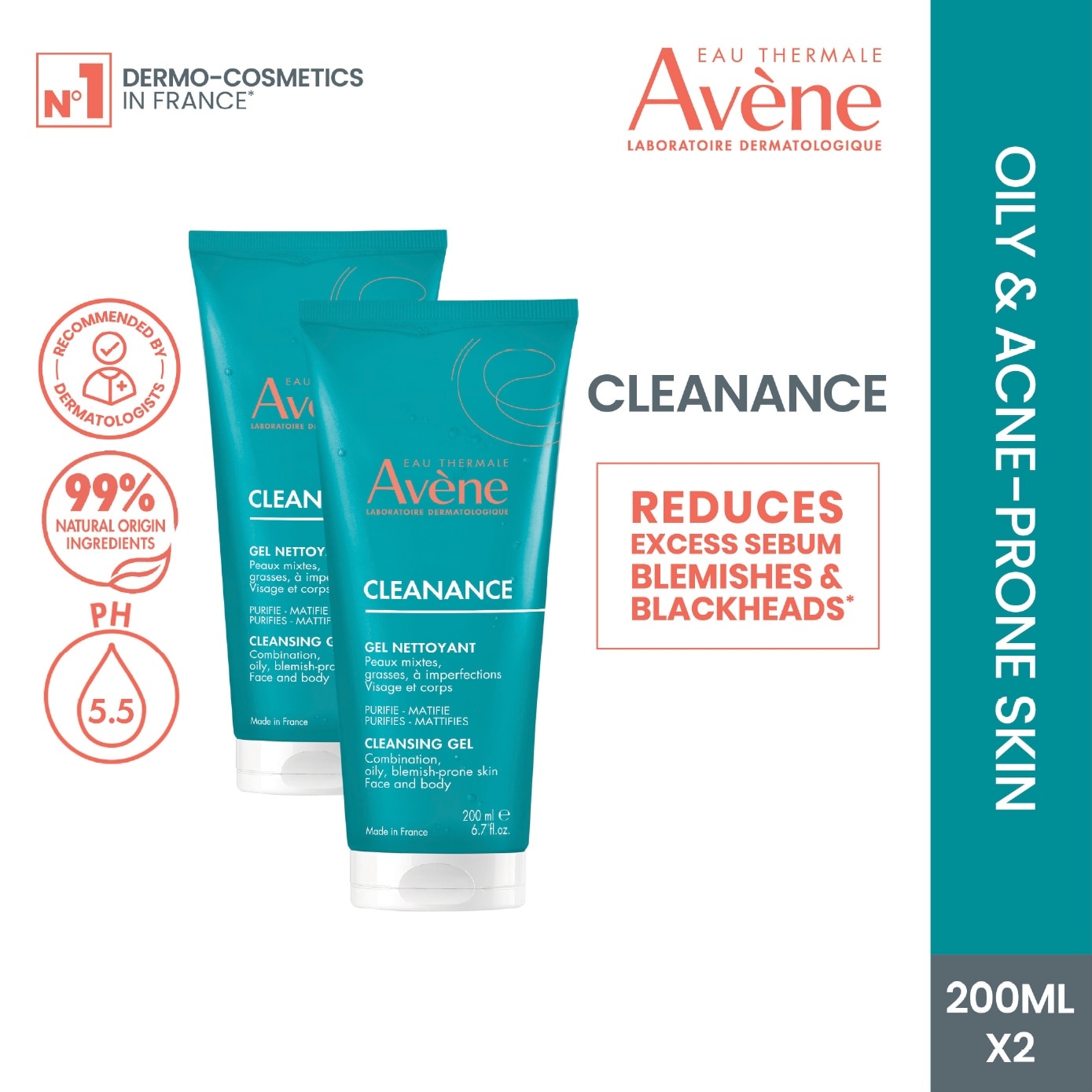 Cleanance Gel Duo (200ml x 2s) image