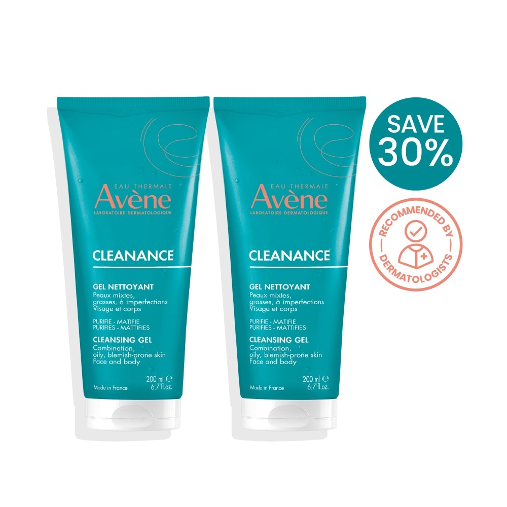 AVÈNE Cleanance Gel Duo (200ml x 2s) | Face | Watsons Singapore