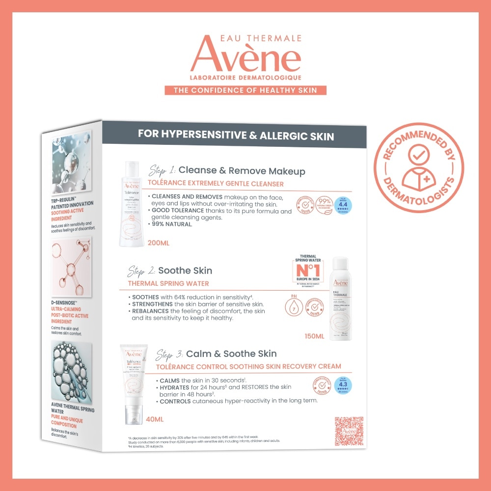 Tolerance Control Skin Soothing & Recovery Kit 1s