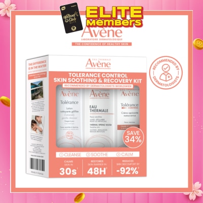 AVÈNE Tolerance Control Skin Soothing & Recovery Kit 1s