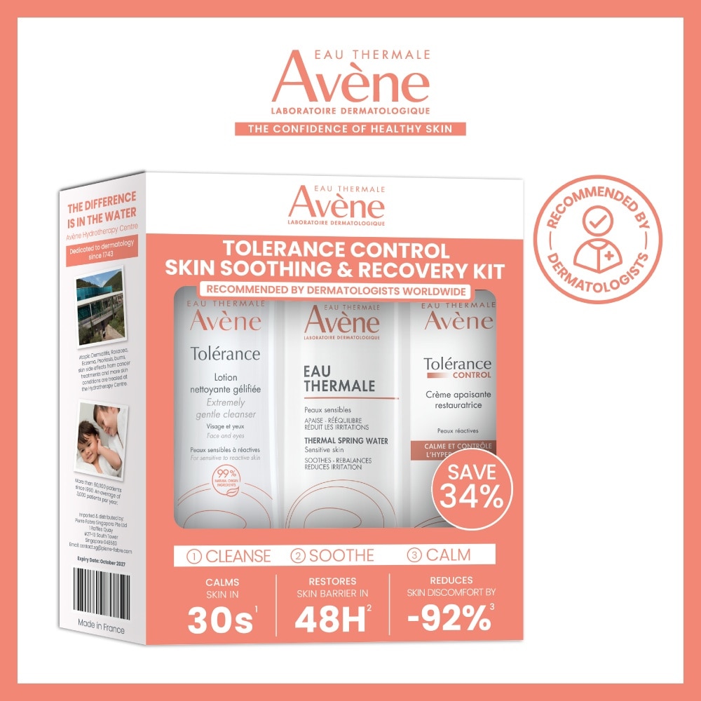 Tolerance Control Skin Soothing & Recovery Kit 1s