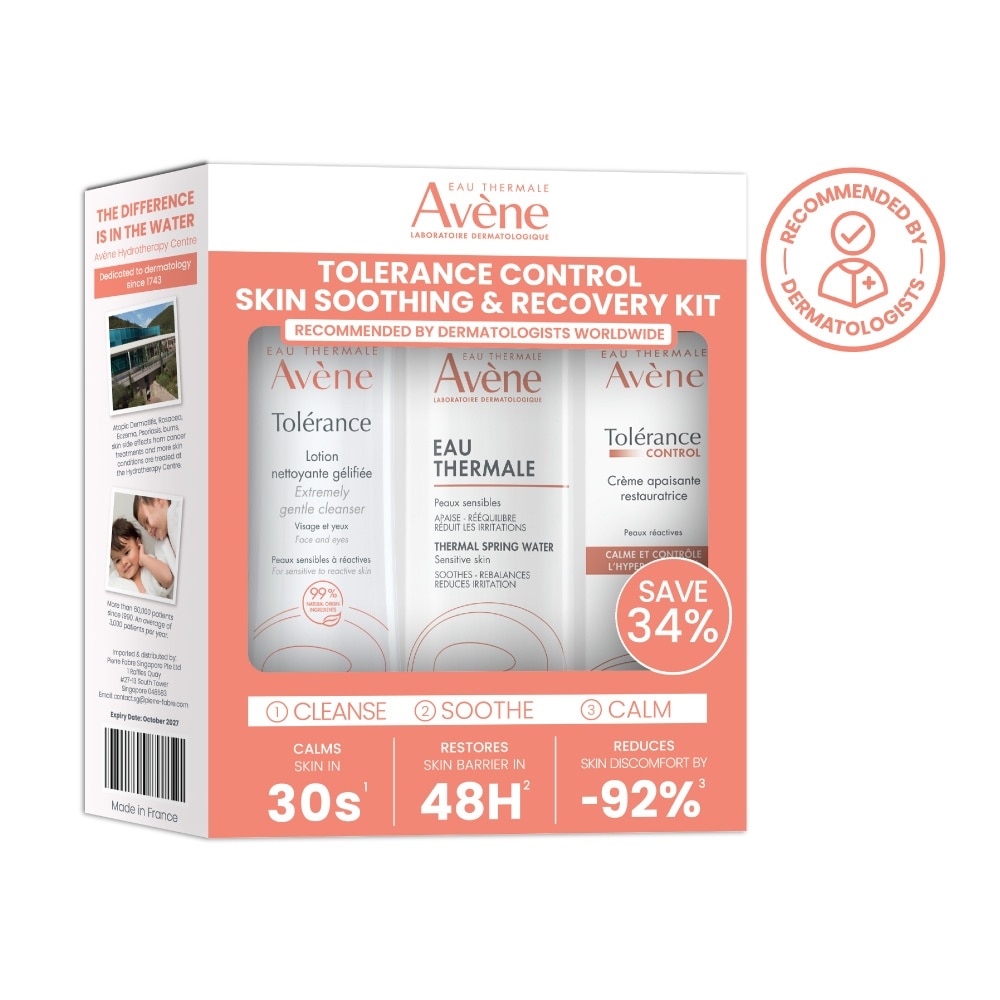 Tolerance Control Skin Soothing & Recovery Kit 1s